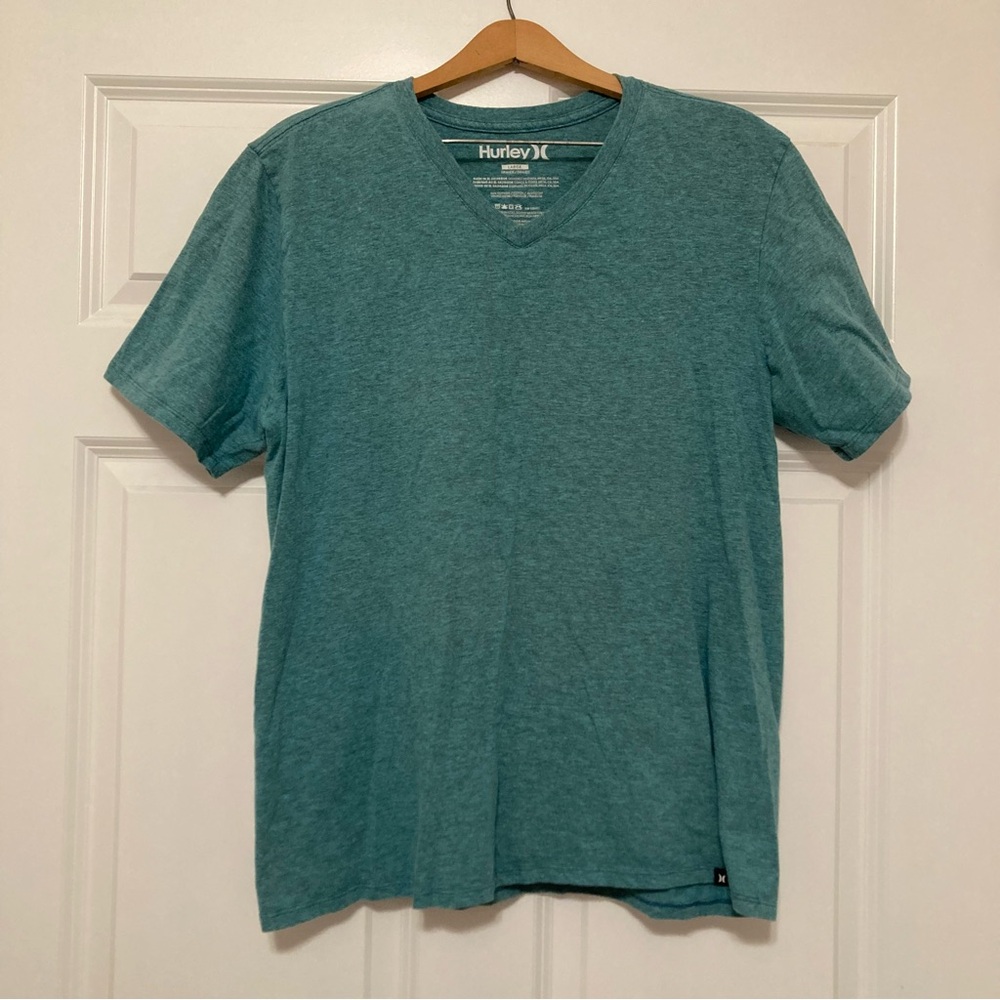 Hurley green tee men’s large